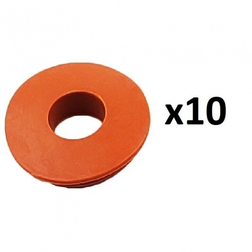 10x Red Gladhand Seal (Replaces Velvac 035164)